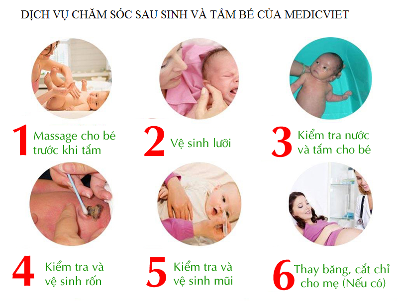 Dịch Vụ Tắm Bé Tại Nhà